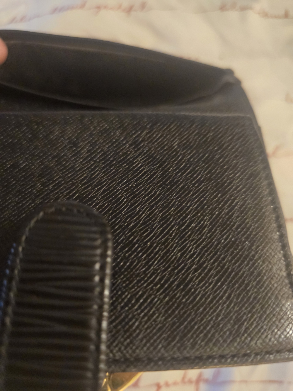 Louis Vuitton Black Mini Epi Wallet - Picture 12 of 15